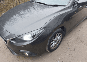 Mazda 3 iv kompletny przod pas belka chłodnice lampy maska zderzak uk xeno 8