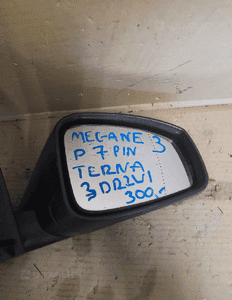 Lusterko prawe 7 pin renault megane iii 3 drzwi terna 2