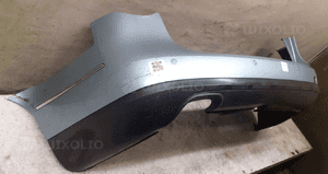 ^ ZDERZAK TYŁ TYLNY VW VOLKSWAGEN PASSAT B6 KOMBI VARIANT LB5M BŁĘKITNY PDC CZUJNIKI 4