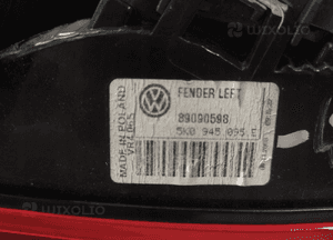 Volkswagen Golf 6 Lampa tylna Prawa - 14500 3
