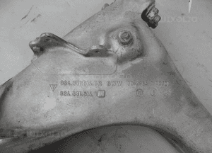 Wahacz tylny zwrotnica prawy tył porsche 911 964 6