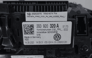 Licznik virtual zegary lcd vw polo taigo 2G0 5
