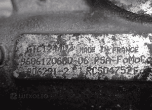 Citroen peugeot 1.6 hdi turbina 9686120680 3