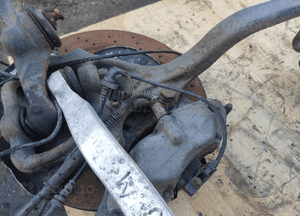 MERCEDES SKLASA W221 ZWROTNICA PIASTA WAHACZ TARCZA ZACISK PRAWY LEWY PRZÓD 11