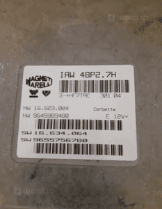 ZESTAW KOMPUTER STEROWNIK SILNIKA PEUGEOT CITROEN 9645989480 | S118470005k | 9653667280 4