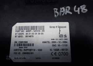MODUŁ BLUETOOTH FORD B-MAX FIESTA FOCUS MK3 AM5T-14D212-ED RADOM 2