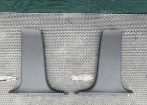 Oslona Slupka Progu Plastik Tapicerka Czarne Soul AUDI A4 B6 B7 12