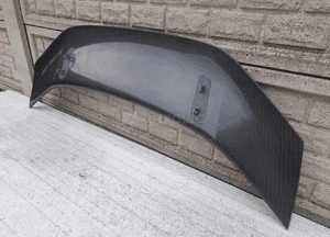 Porsche 718 cayman GT4 rs carbon spoiler tył 7