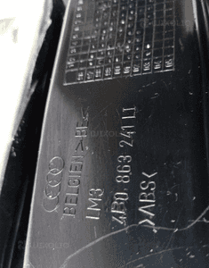 Tunel środkowy osłona tunelu Audi A6 C5 4B0863241N 8