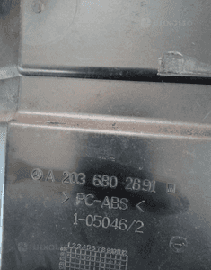 Schowek pasażera Mercedes W203 A2036802691 3