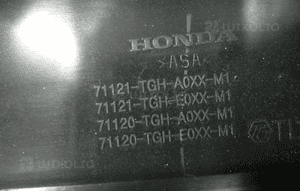 Honda civic x 10 type r 17-20 grill atrapa przód 6