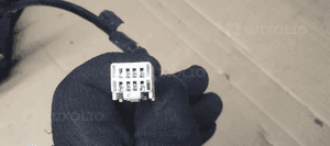 Lusterko lewe elektryczne 7 PIN Mazda 323F 5
