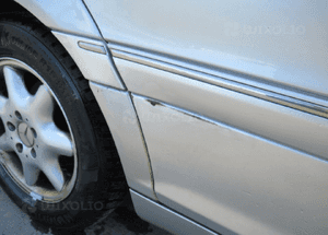 Drzwi tył tylne prawe mercedes c-klasa W203 sedan C744 2000-2007 3