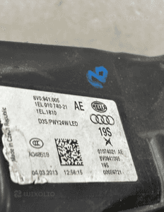 Lampa lewy przod audi A3 8V xenon 8V0941005AE eu 11