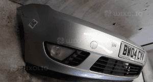 Zderzak przód przedni do ford fiesta MK.6 6 vi srebrny 62 halogeny 4