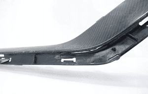 Mercedes e-klasa W212 2009- spoiler dokładka listwa carbon zderzaka przód 3