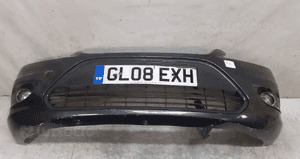 Zderzak przód przedni ford focus MK.2 2 ii lift fl H4 szary grafit halogeny 1