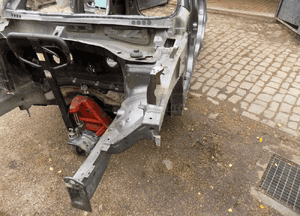 Kia sorento ii 2009-2015 ćwiartka podłużnica lewa przód 2