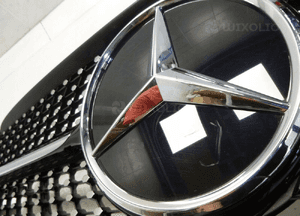 Mercedes cla W118 A118 grill atrapa diament czarny 8