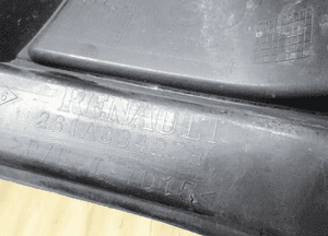 Renault captur lift kratka halogenu lewy przód 261A39427R llu 8