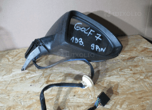 Lusterko prawe przód przednie vw golf vii 9 pin 3