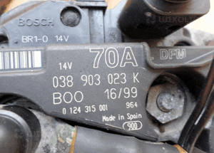 ALTERNATOR SKODA OCTAVIA AUDI A3 1.9 TDI AGR RADOM 2