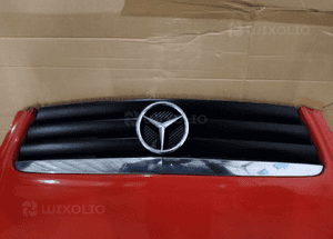 Maska Pokrywa silnika Czerwona Mercedes A-KLasa W168 2