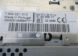 RADIO CD WYŚWIETLACZ  OPEL ASTRA 3 III KOMBI 2004- 4