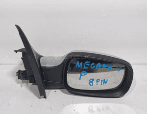 Lusterko elektryczne prawe renault megane ii 2 8 pin TED69 2