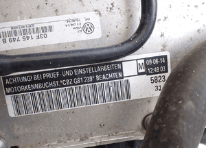 Silnik vw polo seat audi A1 1.2 tsi cbz radom 11