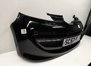 Zderzak przód przedni peugeot 107 exld exl czarna 5