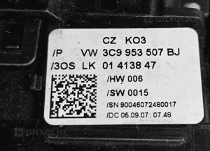VW Passat B6 przełącznik świateł wycieraczek 3C9953507BJ 4