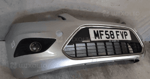 ! ZDERZAK PRZÓD PRZEDNI FORD FOCUS MK.2 2 II LIFT FL 03 SREBRNY  GRILL HALOGENY 4