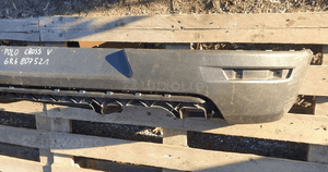 VW POLO V CROSS DOKŁADKA ZDERZAKA TYŁ 6R6807521 2