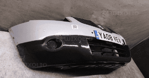 Zderzak przód  przedni nissan qashqai J10 06-09R pdc czujniki KY0 srebrny 3