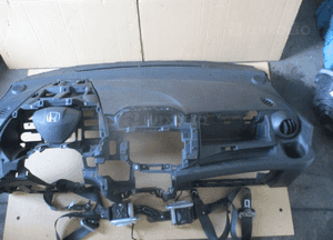 Konsola deska honda jazz iii air bag zaślepka pasy 4