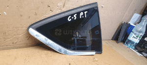 Szyba karoseryjna prawy tył tylna prawa chrom Citroen C5 III Sedan AS2 08r 4