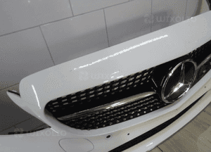 Mercedes c klasa W205 amg lift zderzak przedni 4