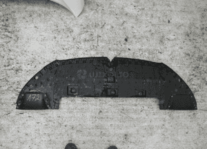 Opel corsa f osłona dolna zderzak przód A009HJ01 1