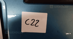 Zderzak przód przedni do opel corsa c lift fl Z20N niebieski 2