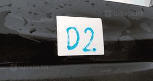 Zderzak przód przedni do ford focus MK2 ii halogeny F3 czarny 2