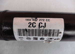 Półoś prawa 1K0407272CC VW SEAT AUDI SKODA 4