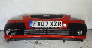 Zderzak przód przedni do kia rio ii 2 czerwony halogeny 1