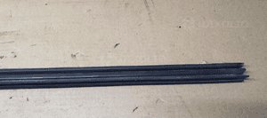 Listwa zgarniająca drzwi szyby lewy tył tylna lewa Mercedes W245 A1697351565 3