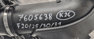 Bmw F20 F25 F30 F31 rura przewód wąż powietrza 7605638 8