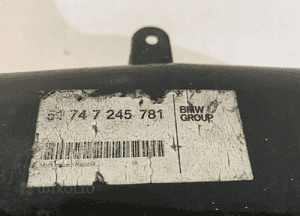 BMW F20 Kanał powietrza hamulca L 7245781 - 13766 4
