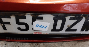 !  ZDERZAK PRZÓD PRZEDNI DO RENAULT SCENIC II 2 HALOGENY TEB76 BORDOWY 2