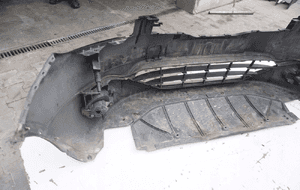Zderzak przód halogeny spryskiwacze nissan qashqai i J10 fl gab 6