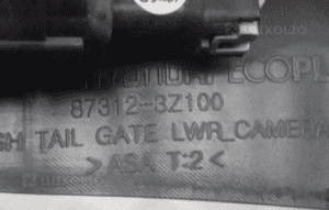 LISTWA KLAPY TYŁ HYUNDAI I40  87312-3Z100 + KAMERA COFANIA 6