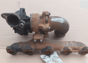 Turbosprężarka z kolektorem dolotowym  peugeot 206 1.4 nr 54351014861 1